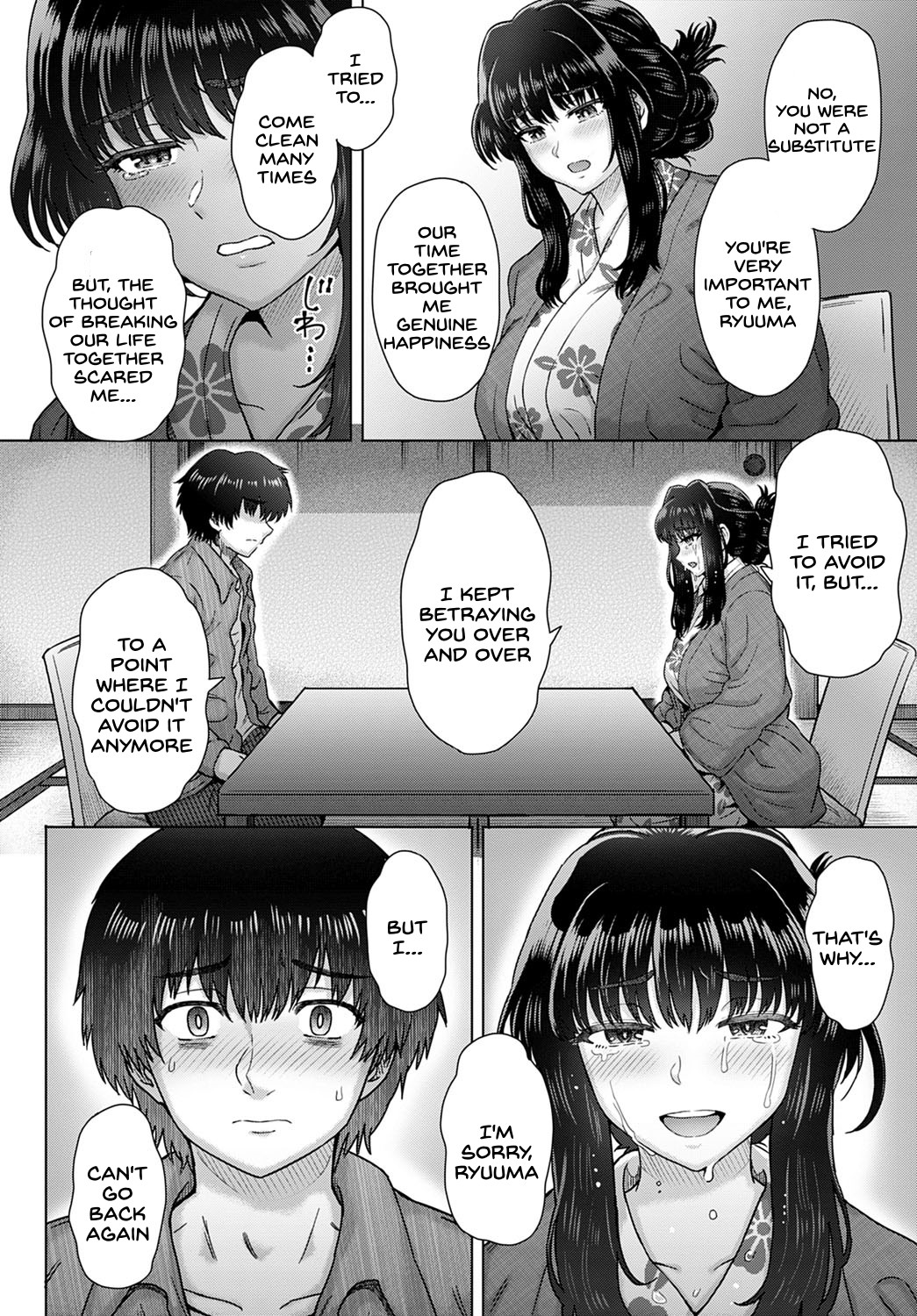 Hentai Manga Comic-The Regret 4-Read-8